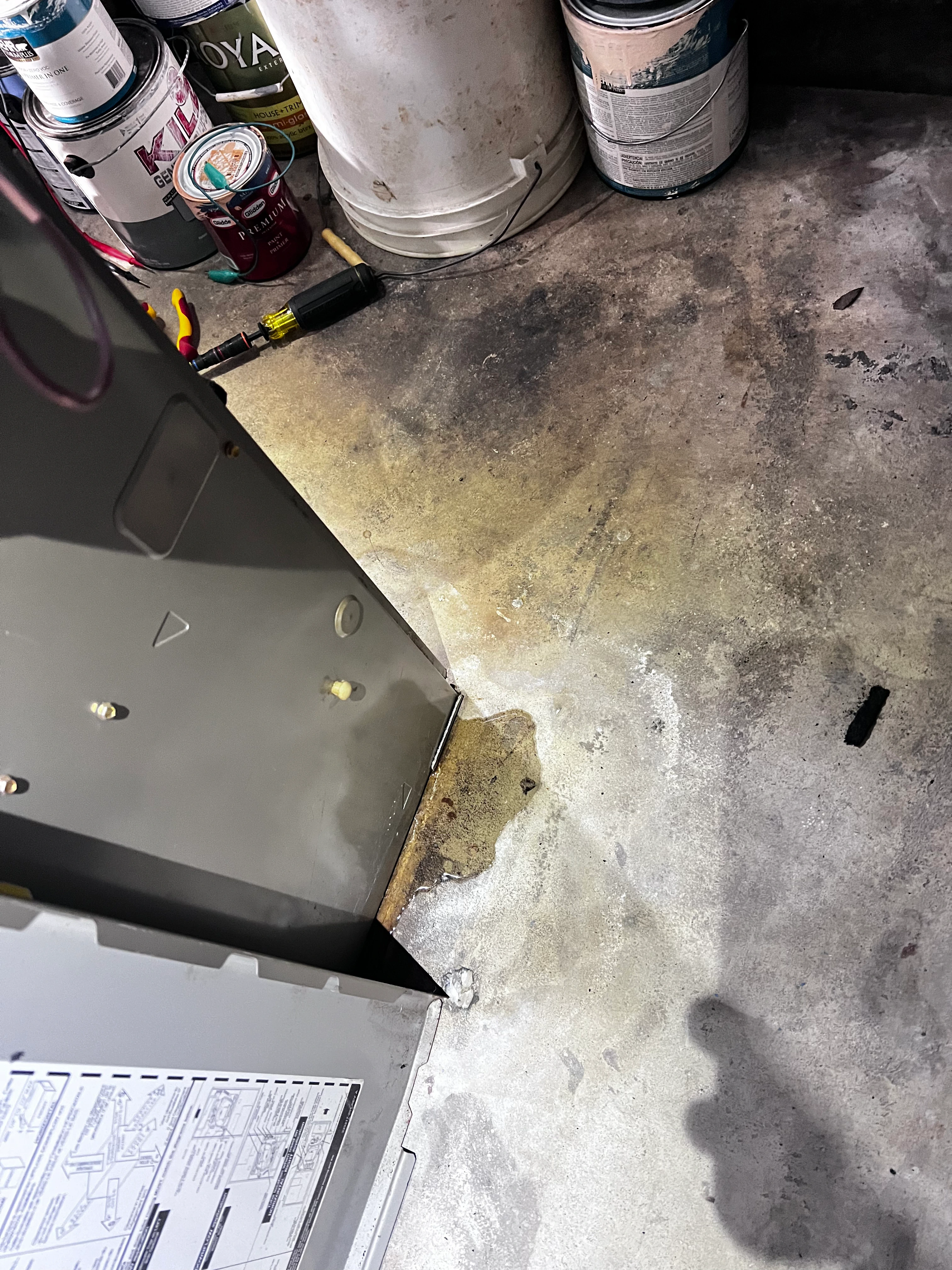 Emergency Furnace Replacement — before